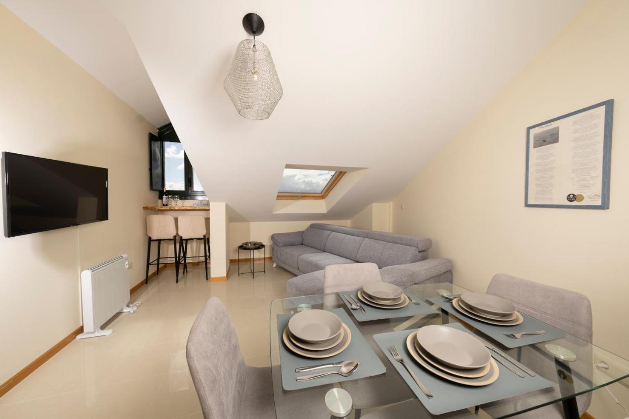Apartamento Lura De Fisterra Playa De Langosteira En Finisterre Con Vistas Al Mar San Martin de Arriba Ngoại thất bức ảnh